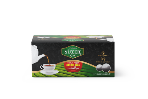 Süzer Demlik Siyah Poşet Çay